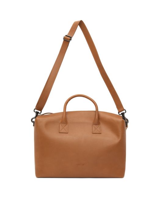 Marsèll Tan Leather Duffle Bag