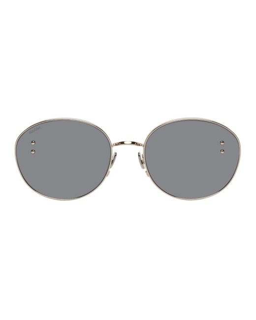 Doublet Gold Metal Flame Sunglasses