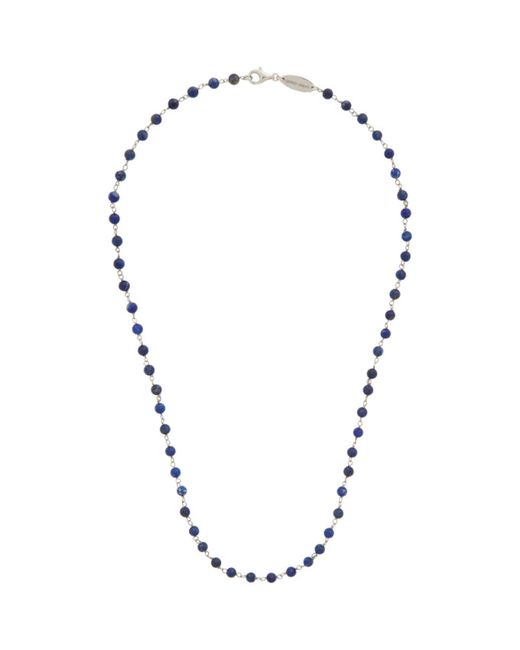 Giorgio Armani and Silver Bead Necklace