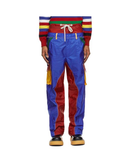Moncler Genius 1 Moncler JW Anderson Multicolor Colorblocked Cargo Pants