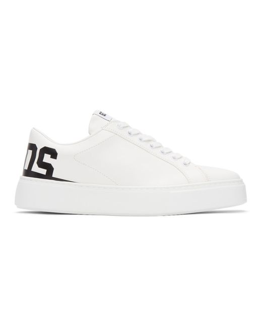 Gcds White and Bucket Sneakers