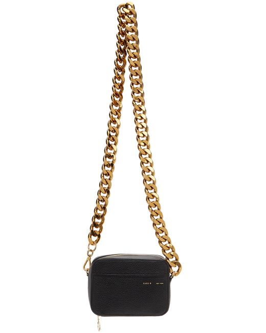 Kara Black Gold XL Chain Camera Bag