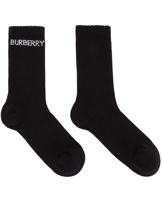 Burberry Logo Sports Socks