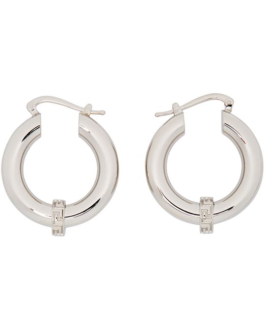 Versace Small Greca Hoop Earrings