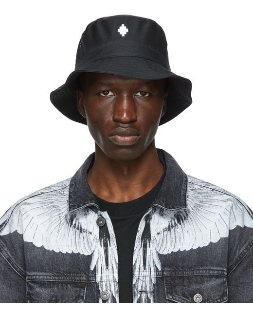 Marcelo Burlon County Of Milan Starter Label Edition Cross Bucket Hat