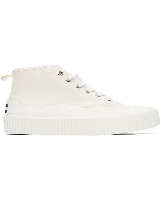 Maison Kitsuné Off New Sole High-Top Sneakers