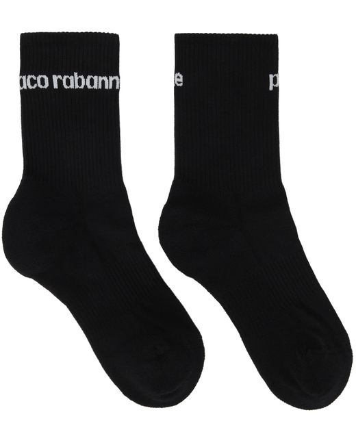 Paco Rabanne Logo Socks