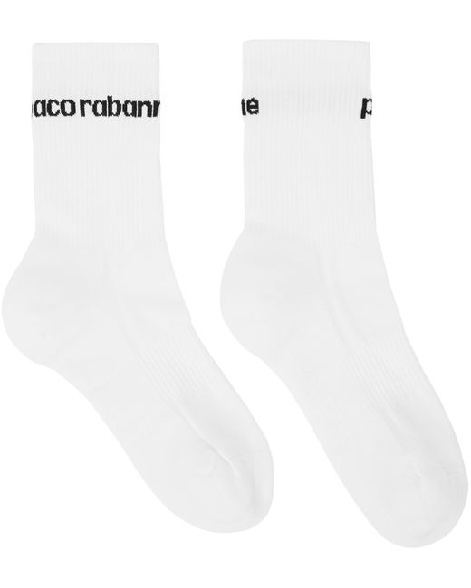Paco Rabanne Logo Socks