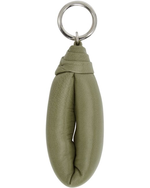 Lemaire Green Wadded Keychain
