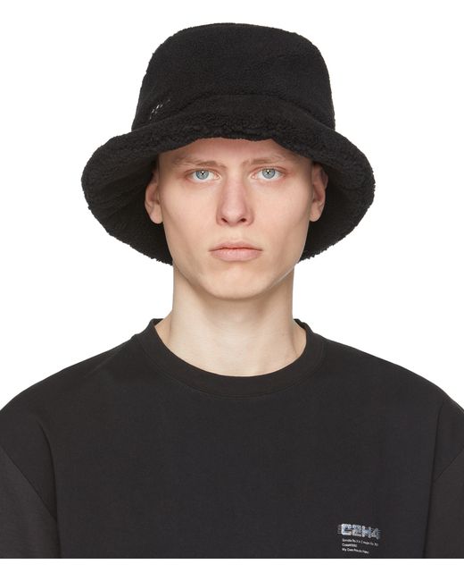 C2H4 SSENSE Exclusive Filtered Reality Fleece Bucket Hat