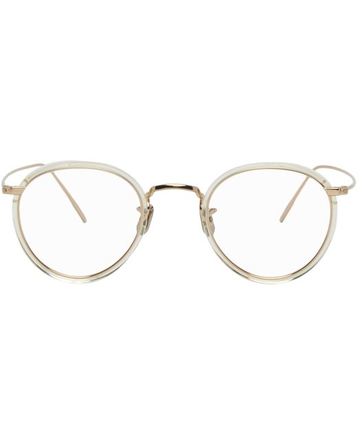 Eyevan 7285 Gold 717RX Glasses