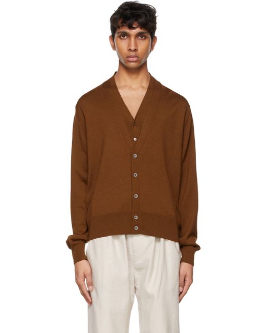 Lemaire Knitted Double Collar Cardigan