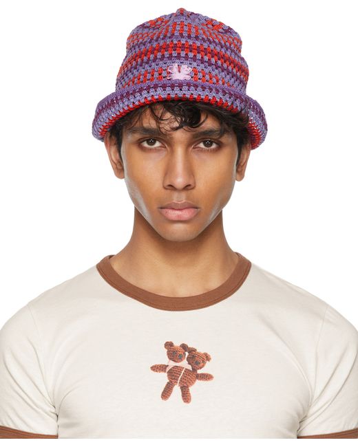 Marc Jacobs Heaven by Crochet Psychedelic Bucket Hat