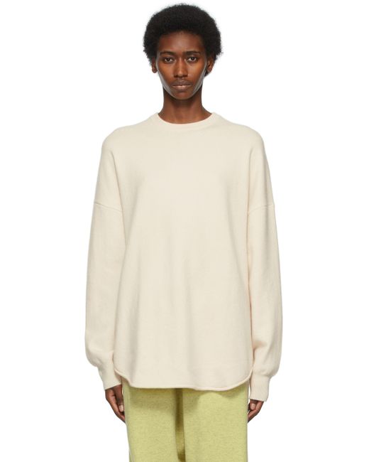 Extreme Cashmere Off-White N53 Crew Hop Sweater