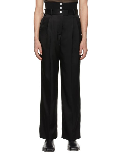 Peter Do Rib Combo Tailored Trousers