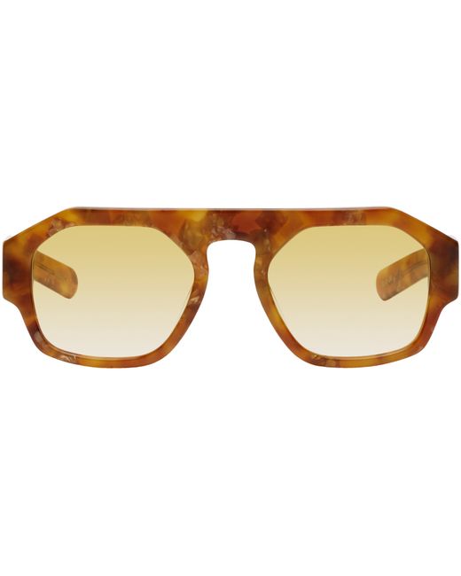 Flatlist Eyewear Orange Lefty Sunglasses