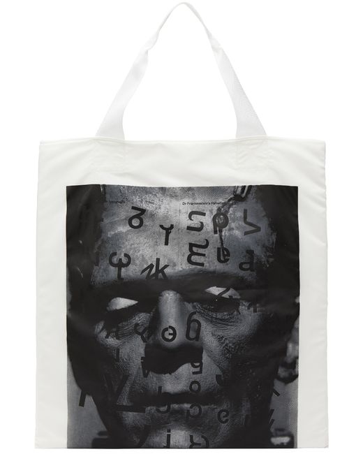 Junya Watanabe Off-White Spin Edition Dr. Frankensteins Helvetica Tote
