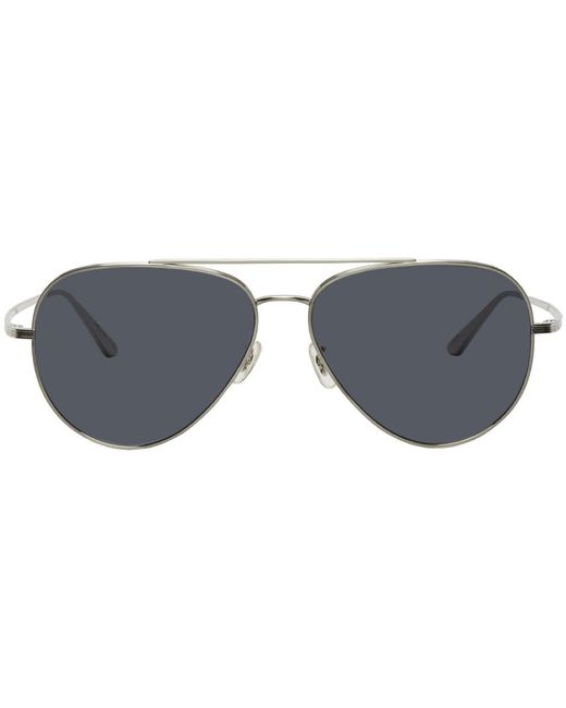 The Row Silver Oliver Peoples Edition Ellerston Sunglasses