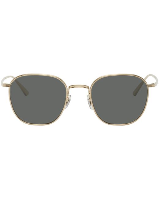 The Row Gold Oliver Peoples Edition Board Meeting 2 Sunglasses