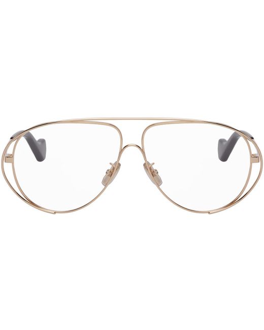 Loewe Gold Pilot Glasses