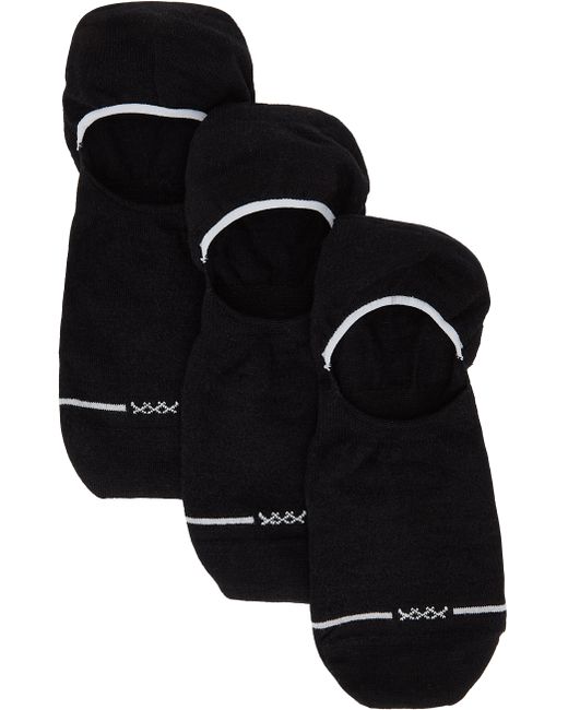 Ermenegildo Zegna Three-Pack On Point Raw Sockless Socks