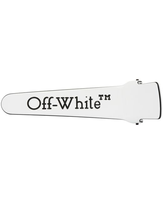 Off-White Logo Hair Clip