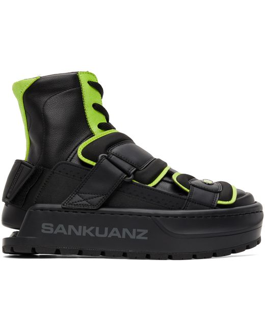 Sankuanz Green Chunky Protector Sneakers