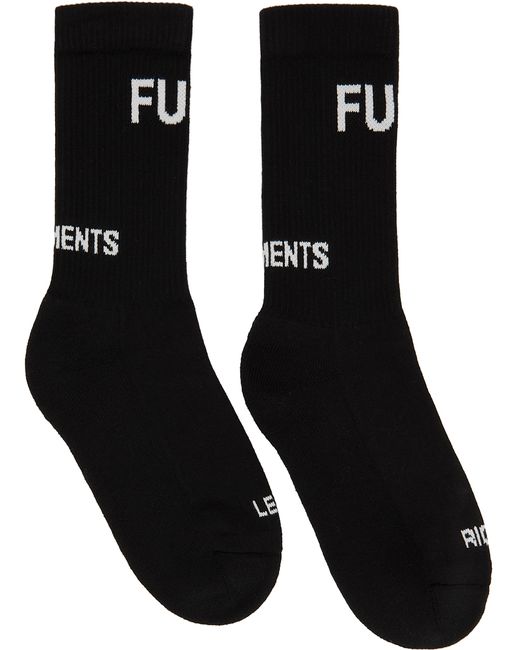 Vetements Fuck Socks