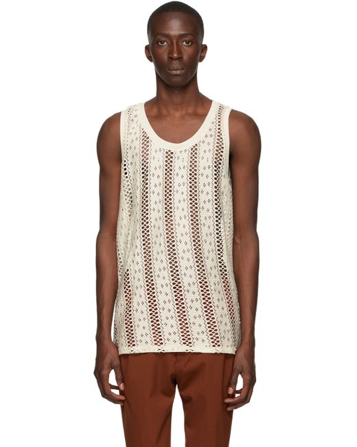 Cmmn Swdn Knitted Lace Tank Top