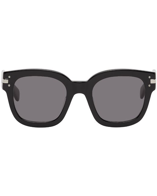 Amiri Black Grey Classic Logo Sunglasses