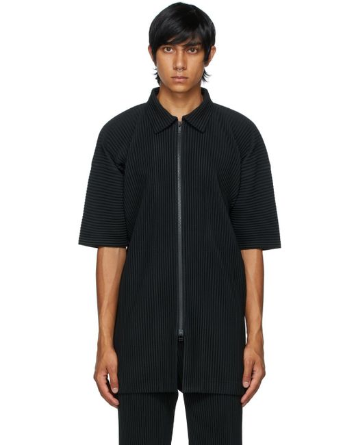 Homme Pliss Issey Miyake Monthly Color June Short Sleeve Shirt