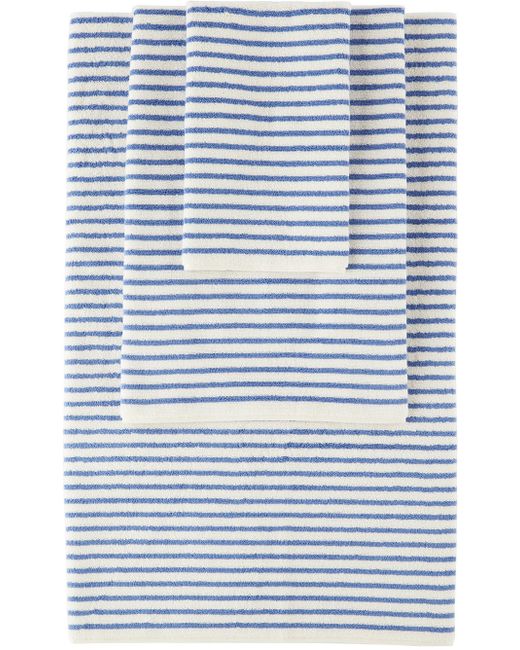 Tekla Off-White Organic Three-Piece Towel Set