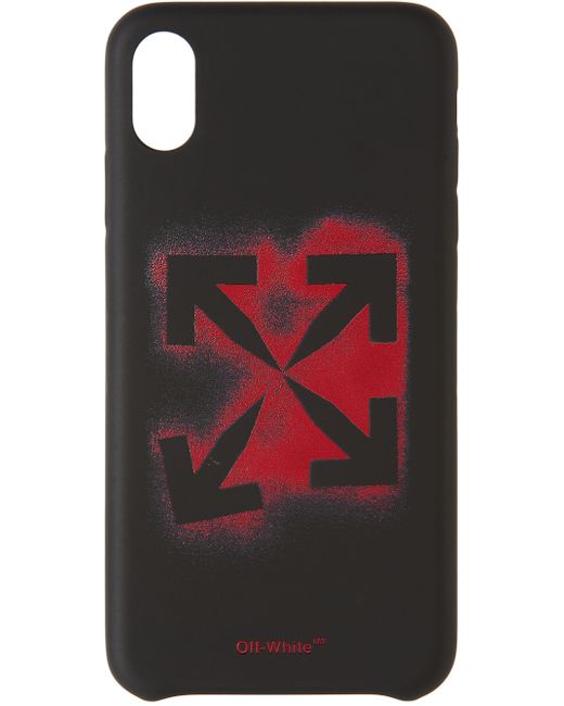 Off-White Black Stencil iPhone XS Max Case