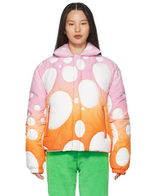 Erl Multicolor Circle Puffer Jacket