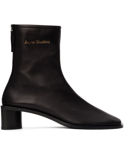 Acne Studios Branded Heeled Boots