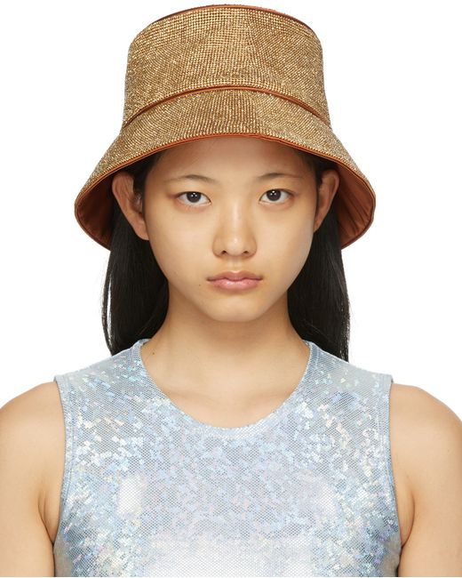 Kara Crystal Mesh Bucket Hat