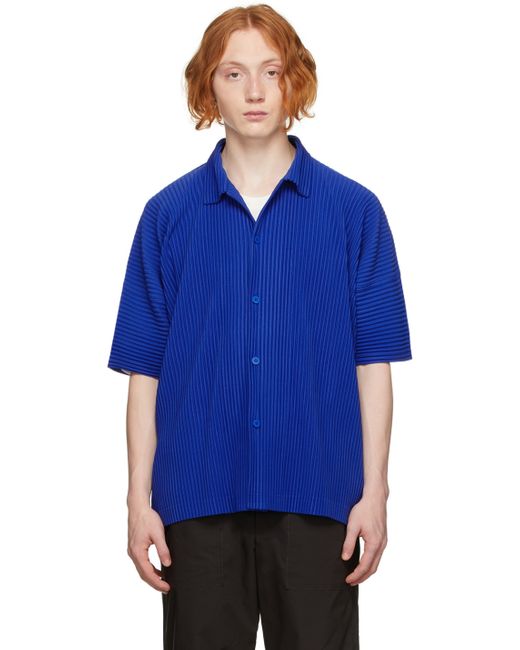 Homme Pliss Issey Miyake Monthly Color July Short Sleeve Shirt