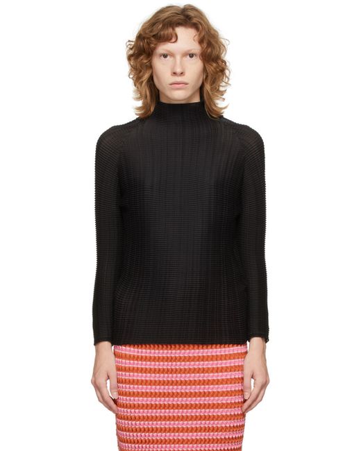 Issey Miyake Wooly Pleats Blouse