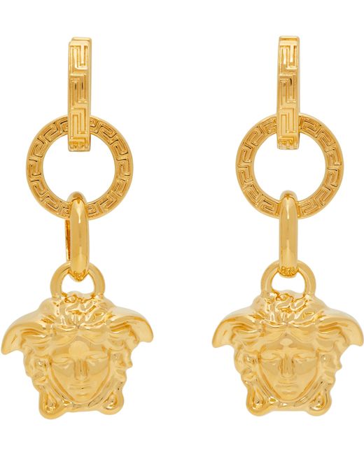 Versace Gold Palazzo Earrings