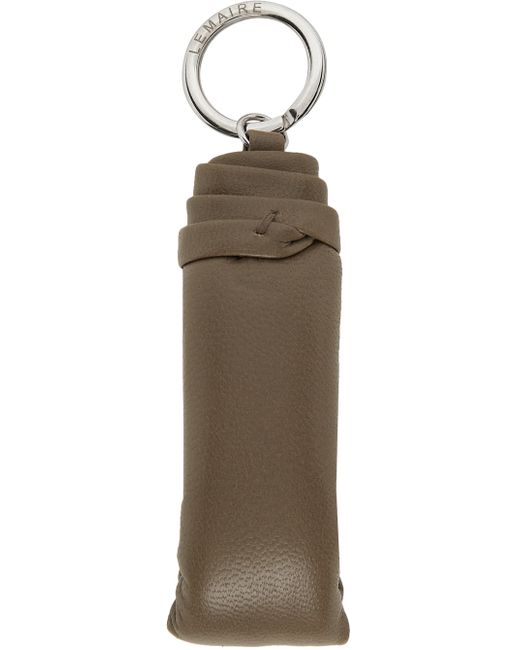 Lemaire Grey Wadded Keychain