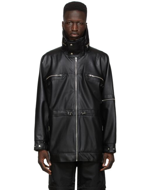 GmBH Faux-Leather Jacket