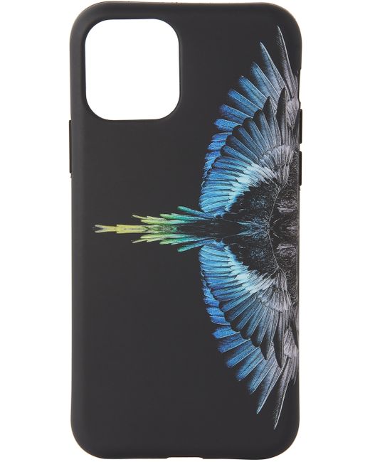 Marcelo Burlon County Of Milan Black Wings iPhone 11 Pro Case