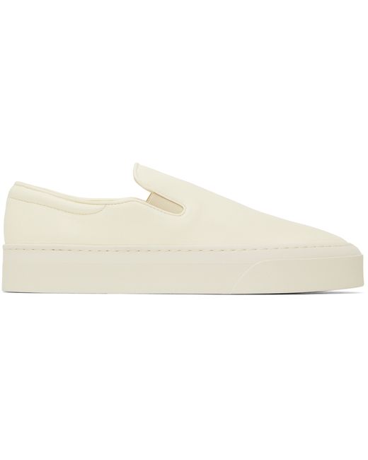 The Row Off Leather Marie H Slip-On Sneakers