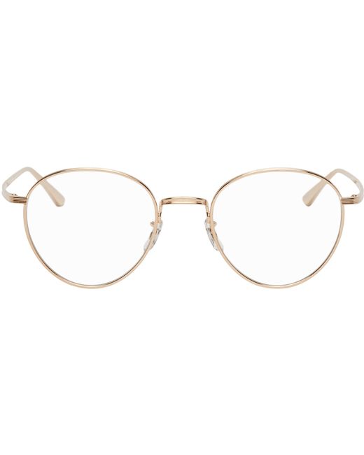 The Row Gold Oliver Peoples Edition Brownstone 2 Glasses