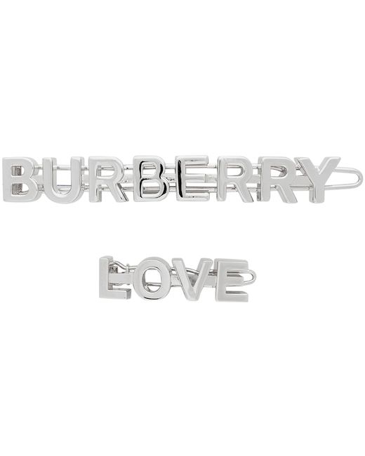 Burberry Logo Love Hair Clips