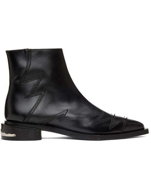 Toga Virilis Leather Embellished Boots