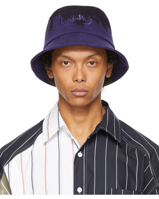 Feng Chen Wang Black Tie Dye Bucket Hat