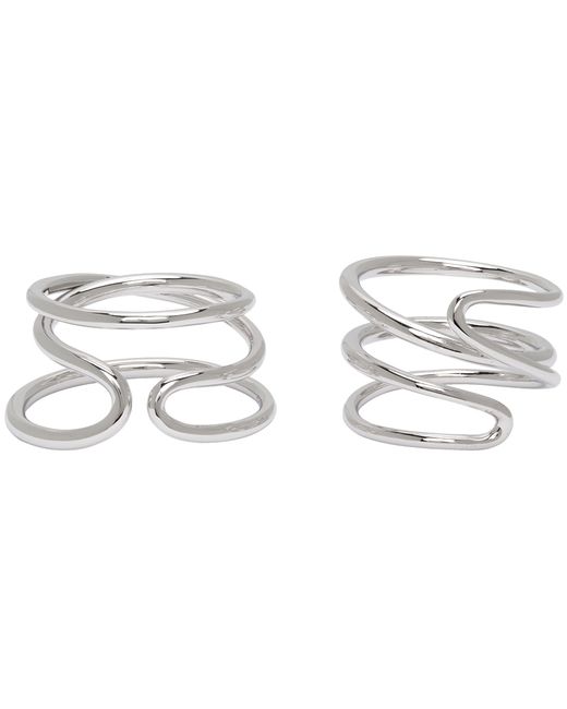 Completedworks Silver Bend In The River Ring Set