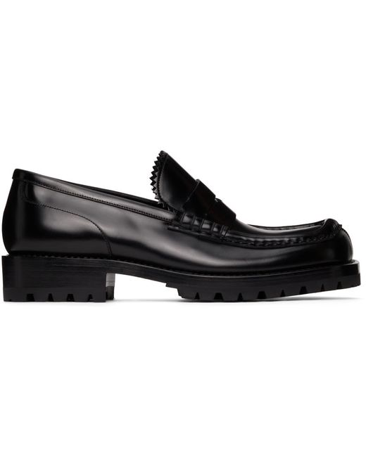 Dries Van Noten Polished Leather Loafers