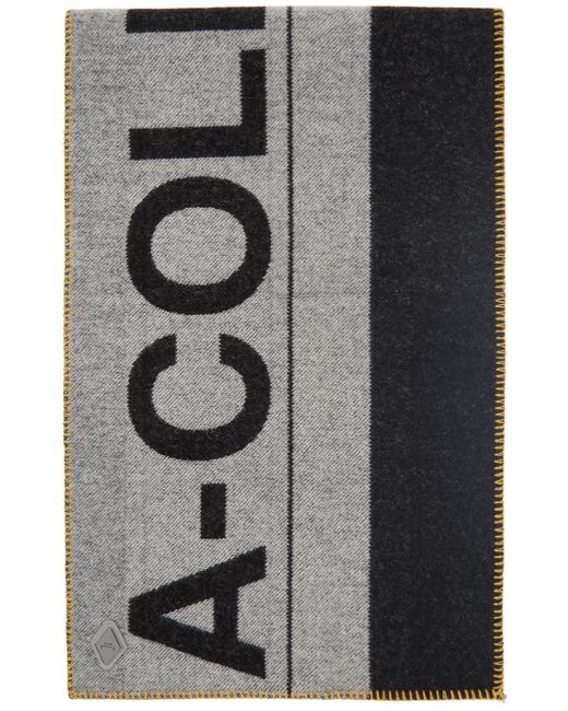 A-Cold-Wall Large Logo Wool-Blend Scarf
